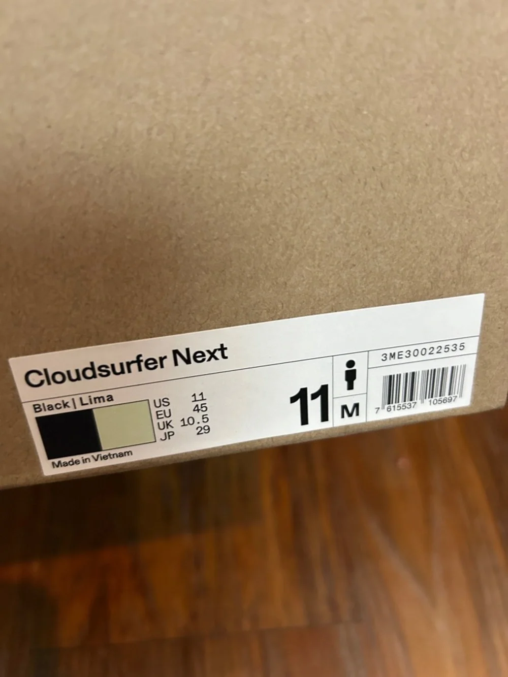 On Running Cloudsurfer NEXT Black & Mint sz 11 NWT - Picture 2 of 4